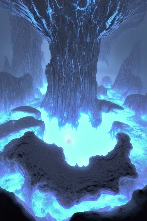 At the very center of Luminocturna lies a colossal chasm known as the Abyssal Abyss. It's rumored to be a portal to another dimension and is watched over by a mysterious order of scholars and mystics who study its enigmatic properties.