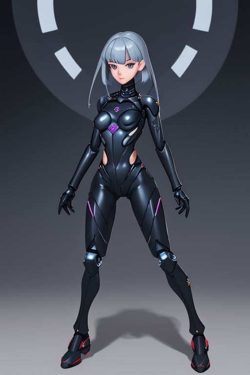 cyber_girl,  police_uniform,  exoskeleton by Goblinius on Tensor.Art