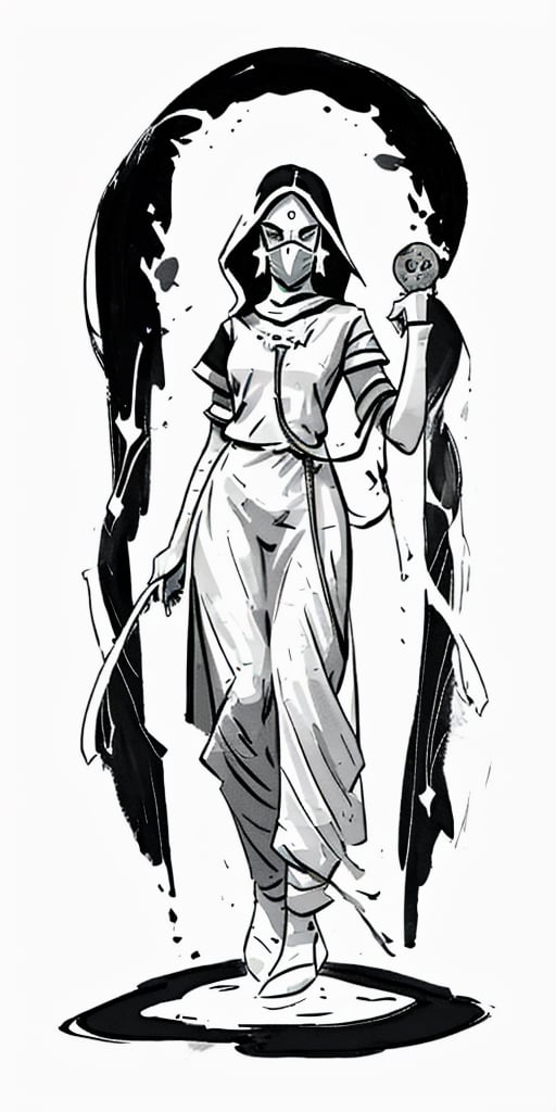 cultist,  tunic,  mask by Goblinius on Tensor.Art