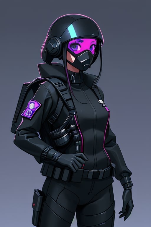 cyber_girl,  police_uniform,  exoskeleton by Goblinius on Tensor.Art