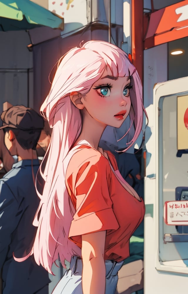 zero two, big_boobs,dress_shirt 