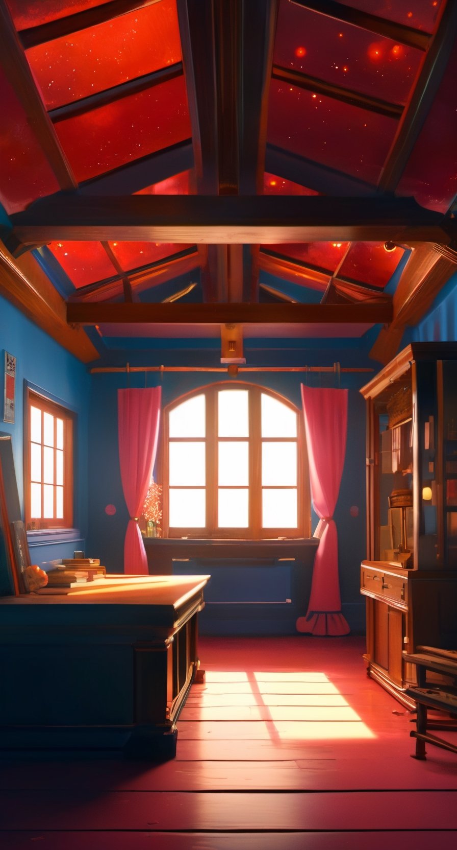 1 8 8 0 s big german farmhouse,  red bricks,  lower saxony 3d infrared octane render concept art by Mo Xiang Tong Xiu by F...