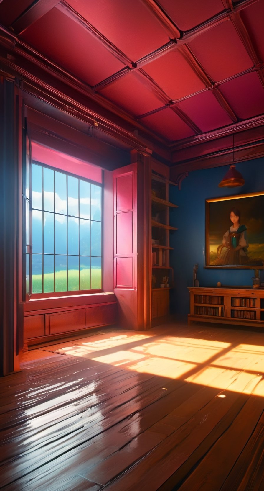 1 8 8 0 s big german farmhouse,  red bricks,  lower saxony 3d infrared octane render concept art by Mo Xiang Tong Xiu by F...