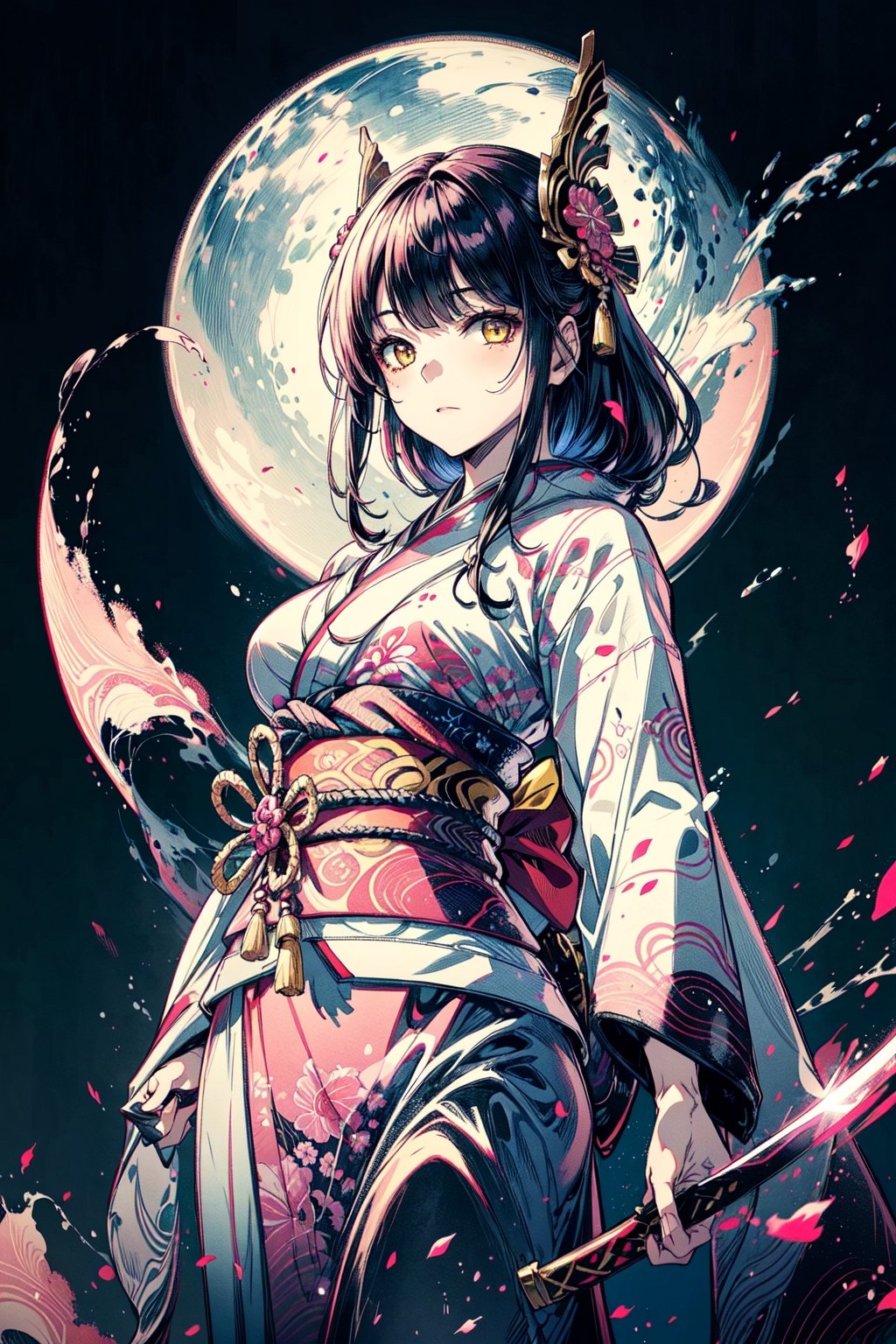 black hair,  kitsune ,  long hair by user_620282411271554567 on Tensor.Art