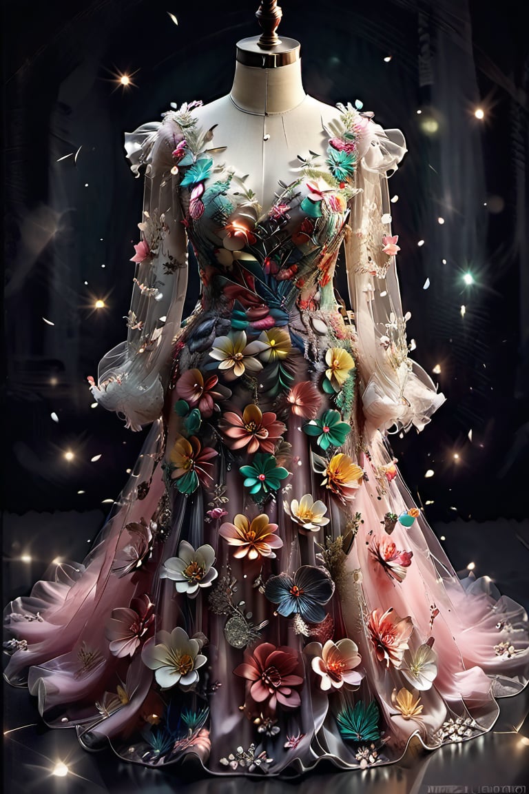 a girl wearing Colorful heavy Dimond Embroideryy, , fairy dress, flower, designer dress, net full gown, fairy tail,CINEMATIC, CINEMATIC LIGHT ,8lHD detailed,artstation, sharp focus, ,photo r3al,Movie ,lolitagothi,victorian,photorealistic,byrs \(manaka nemu\),f41rydr3ss,dressuni241,hoopdress,LAassunity,gl4sst3r,mermaid-line wedding dress, glass, dress,pinkdressxl