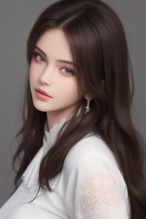 Beautiful model with realistic look