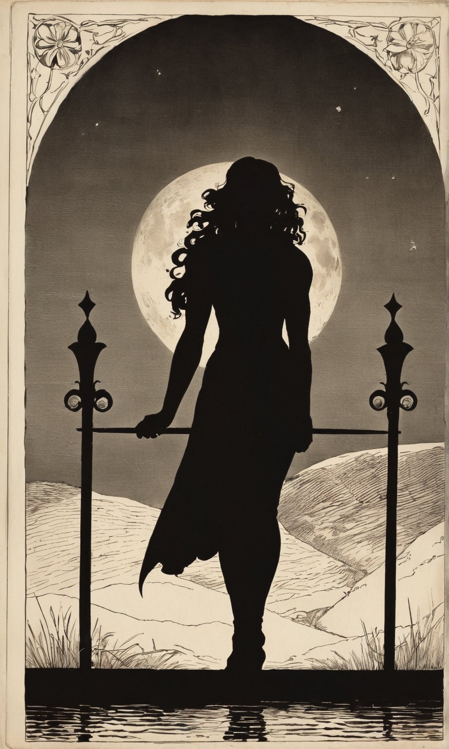 Shadow Work interpretation of [ARCHETYPE / SCENE DESCRIPTION faithful to original tarot composition],  extremely large for...