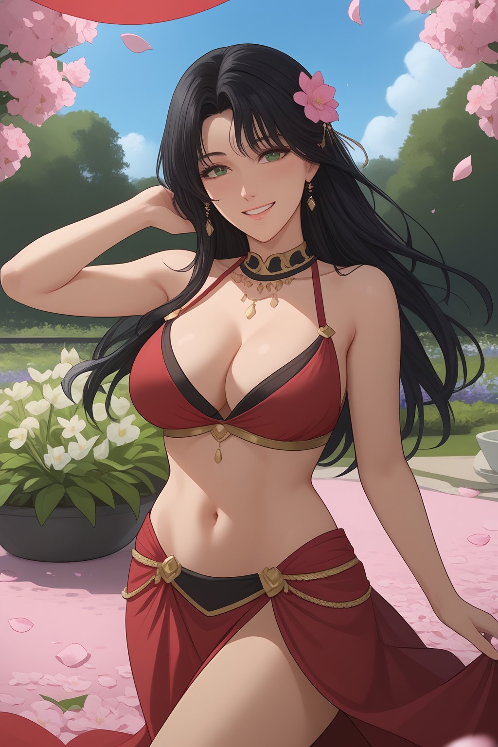 Orie,  Black Hair,  Long Hair by junkai wang on Tensor.Art