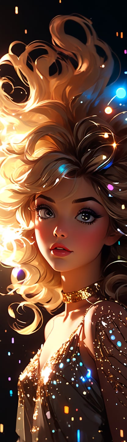 realistic beautiful young (Dazzler by Conrad Roset,  Nicola Samori), by MadCat  on Tensor.Art