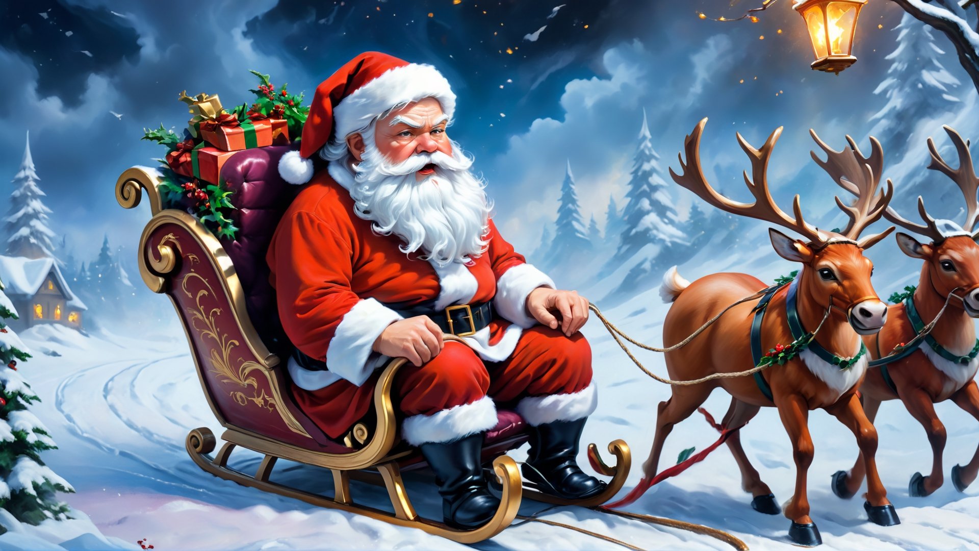 (My sleigh is broken and I'm at a loss: 1.3),  (Disappointed: 1.3),  (Confused: 1.3) by JiroJohn558192 on Tensor.Art