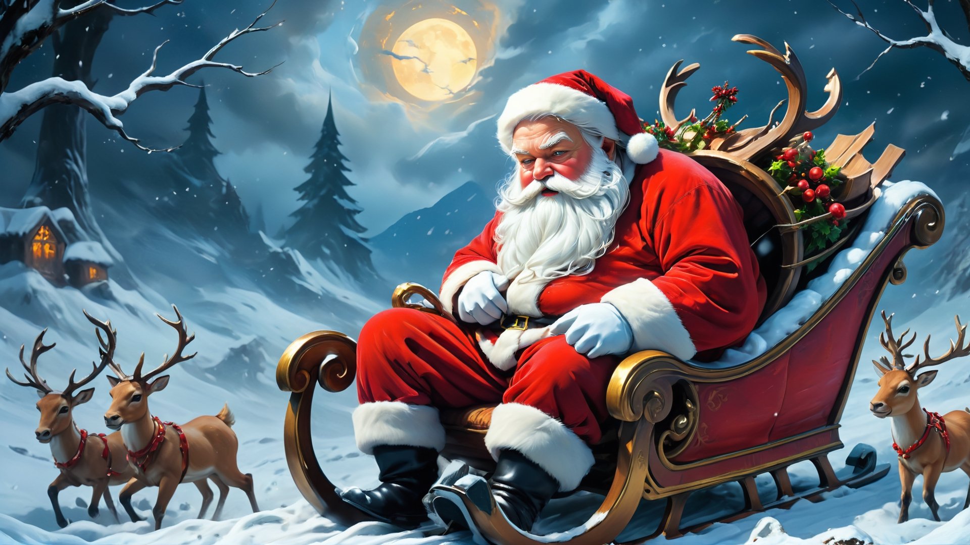 (My sleigh is broken and I'm at a loss: 1.3),  (Disappointed: 1.3),  (Confused: 1.3) by JiroJohn558192 on Tensor.Art