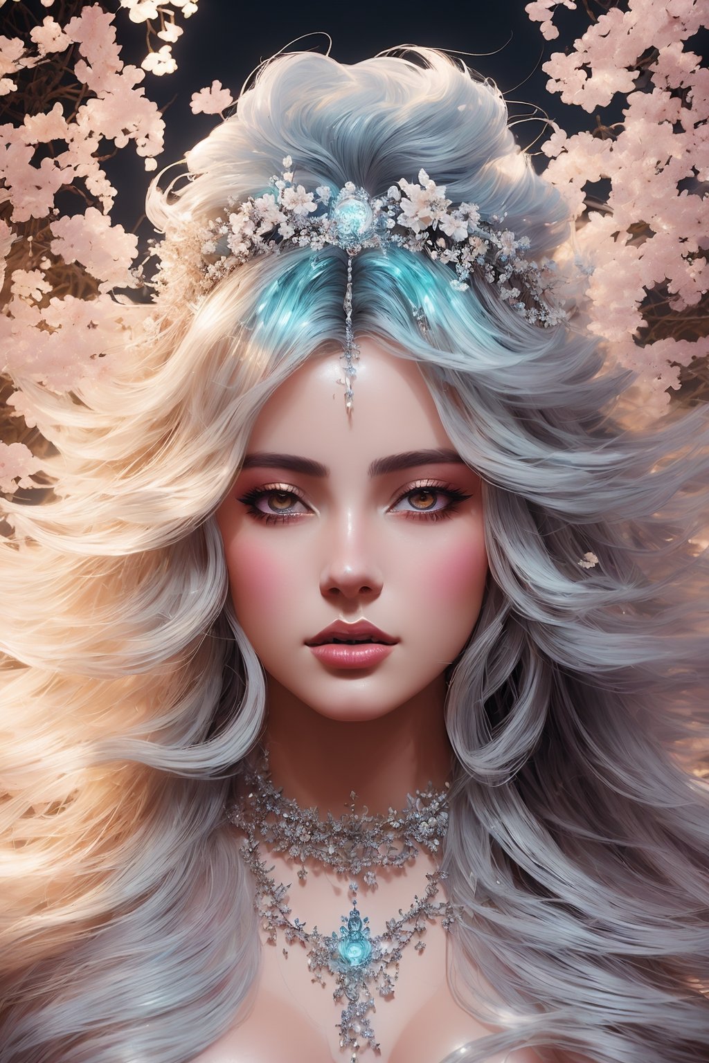 An awe-inspiring digital painting that blurs the line between reality and fantasy,  ,  Captured in a highly detailed by Ai...