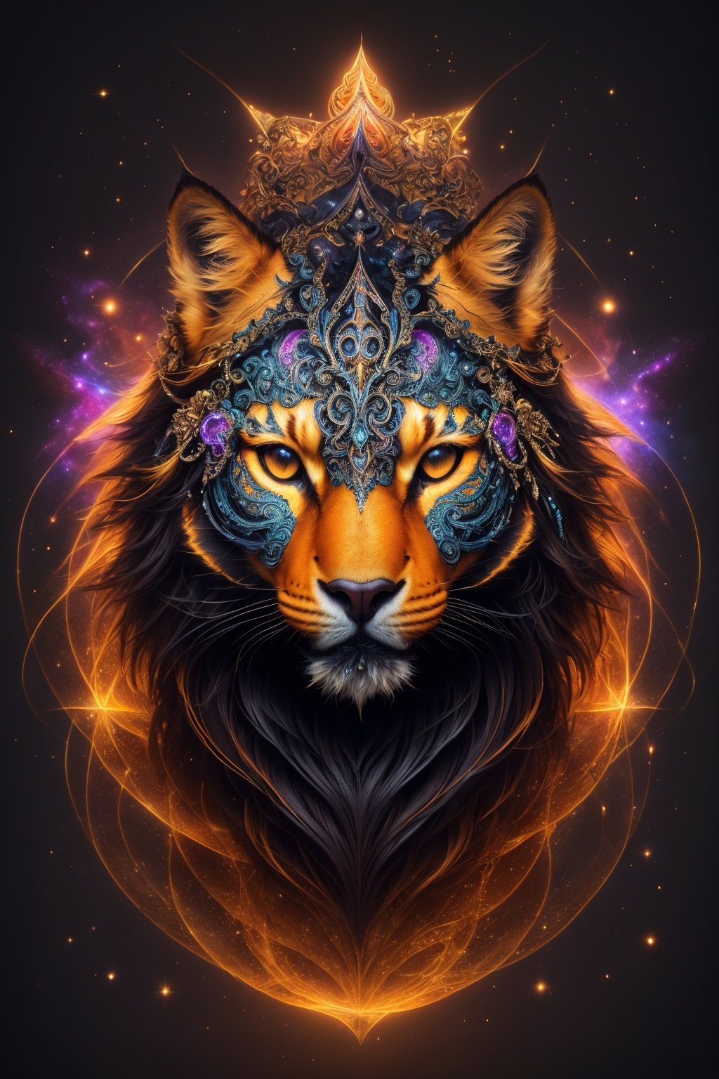 An awe-inspiring 8K HD art masterpiece,  ,  Designed with a trendy and vibrant colorful gradient by Ai Art Vision on Tenso...