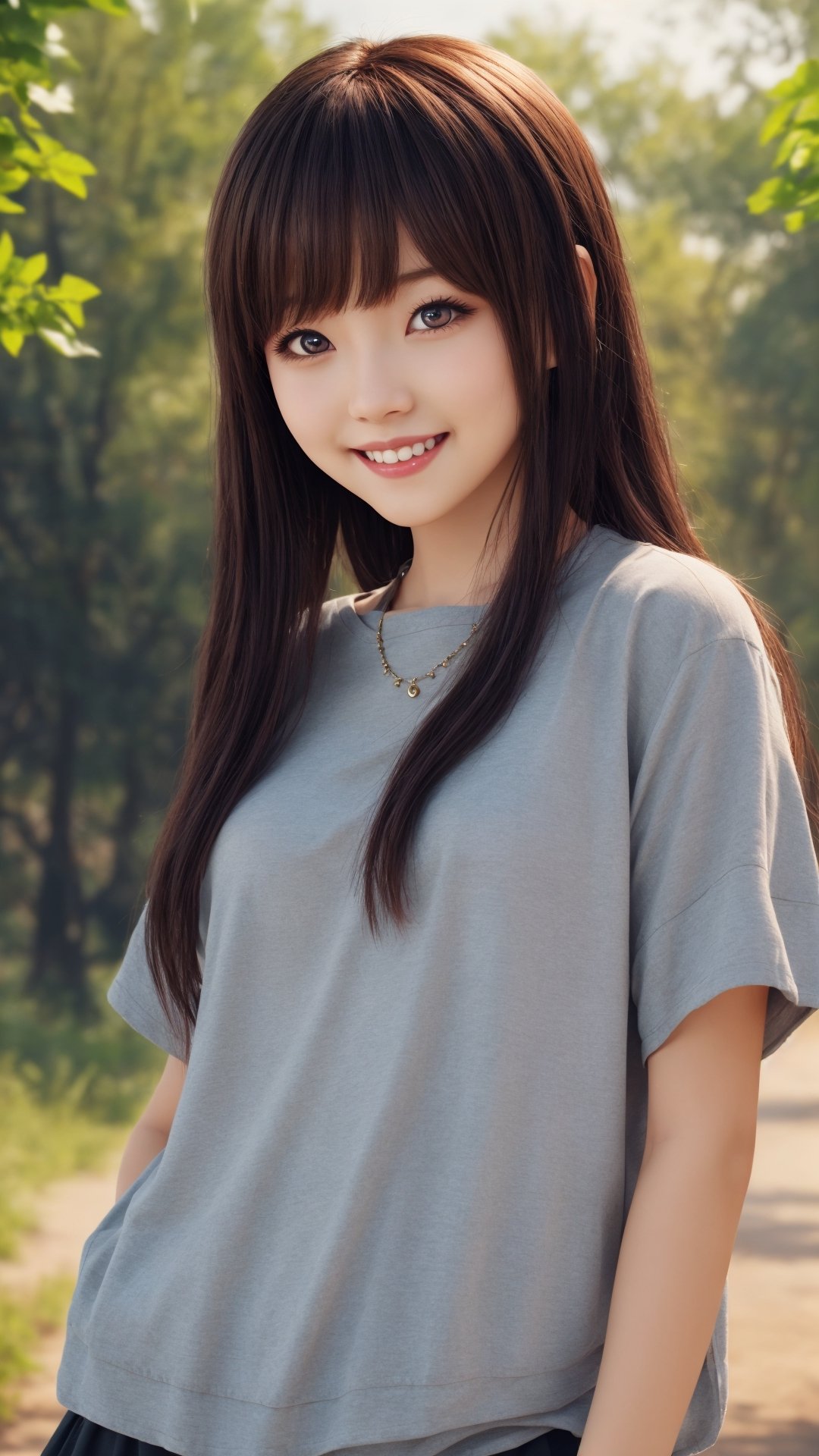 1girl,  chibi,  cute smile face by Ai Art Vision on Tensor.Art
