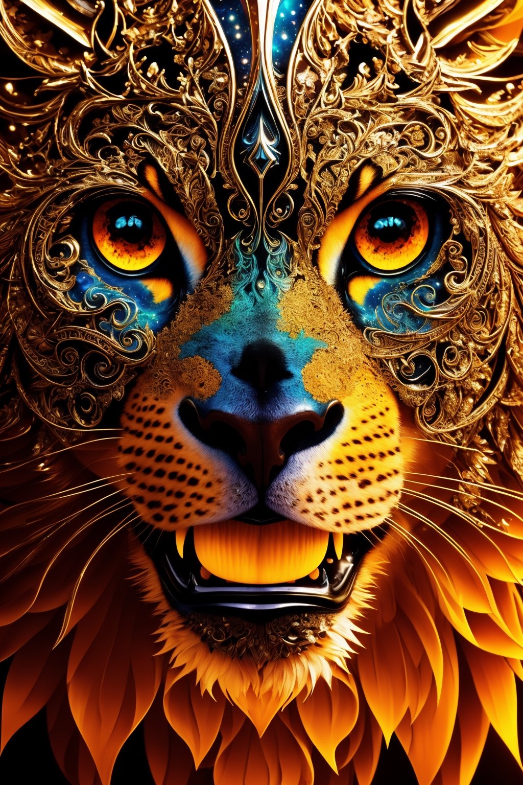 An awe-inspiring 8K HD art masterpiece,  ,  Designed with a trendy and vibrant colorful gradient by Ai Art Vision on Tenso...