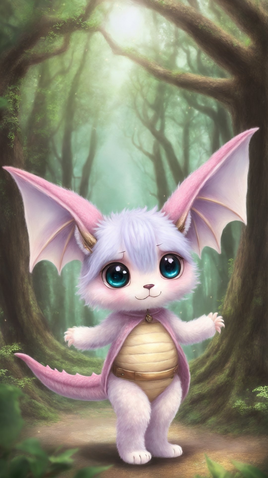 cute chibi baby dragon,  soft pastels,  pastel colors by Ai Art Vision on Tensor.Art