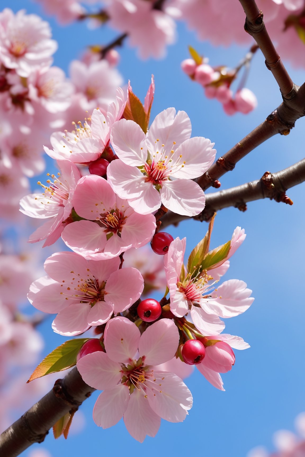 ultra-detailed,  cherry tree,  cherry flower by Ai Art Vision on Tensor.Art