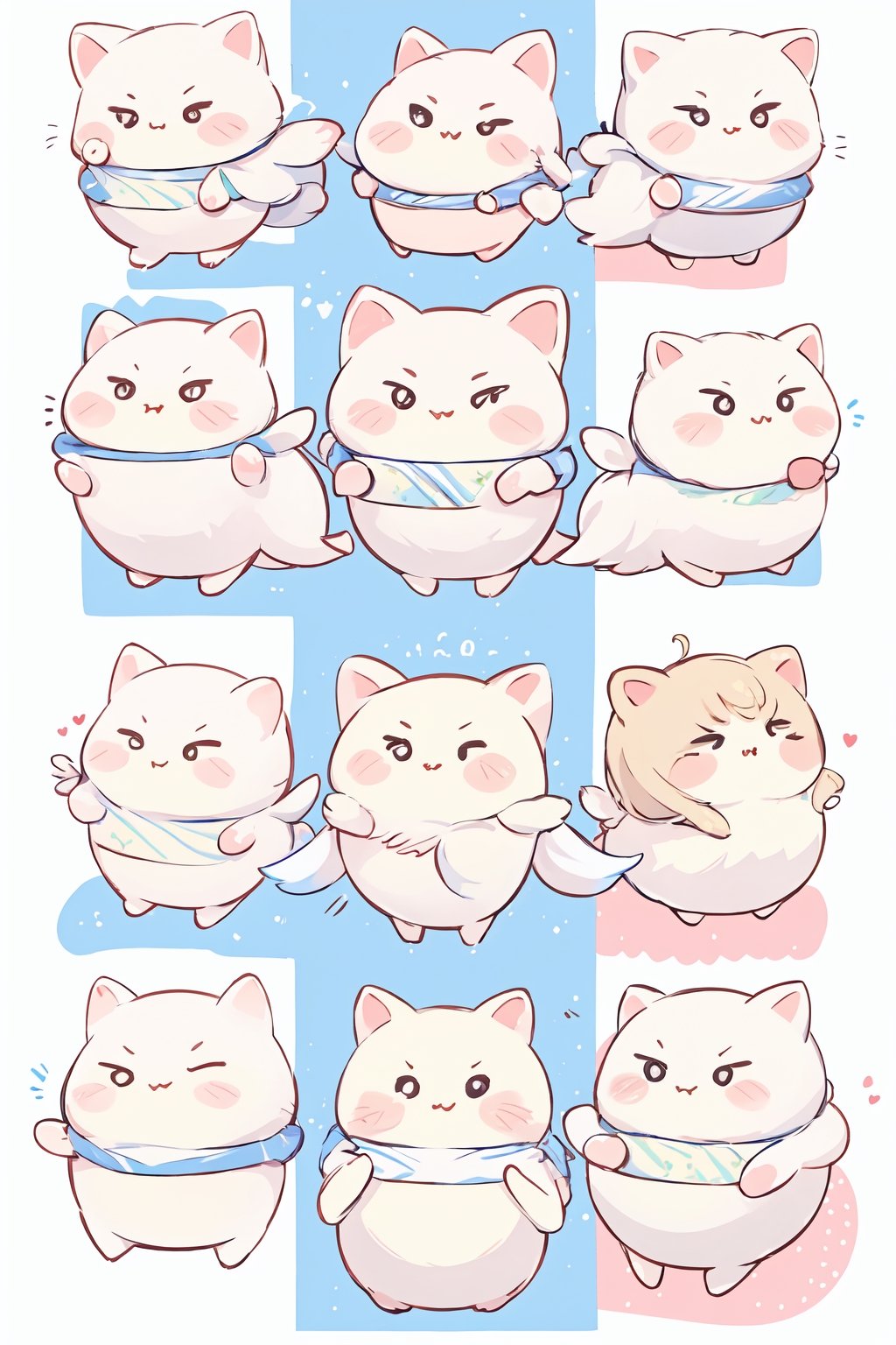 absurdres, highres, white background,(cute illustration:1.2), (fuwafuwa illustration:1.3), (kawaii ilustration:1.2),
BREAK
look at viewer, mochi stack on mochi, more stack on mochi