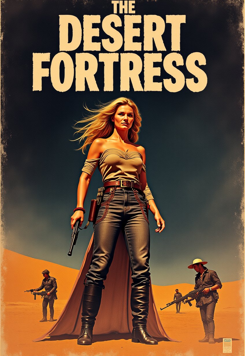Old,  Vintage: 1.2),  (Action Movie Poster: 1.3) by Draqulore on Tensor.Art
