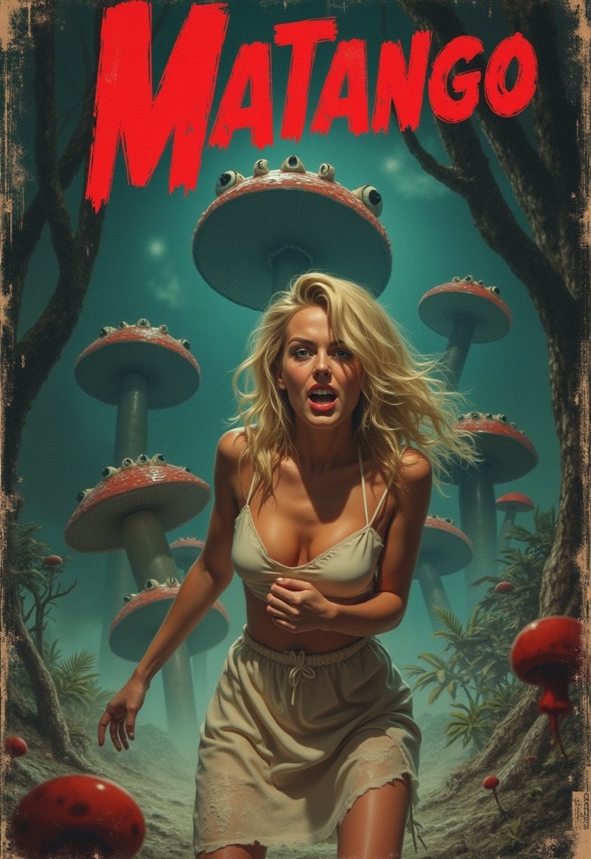 Old,  Vintage: 1.2),  (horror movie poster: 1.3) by Draqulore on Tensor.Art