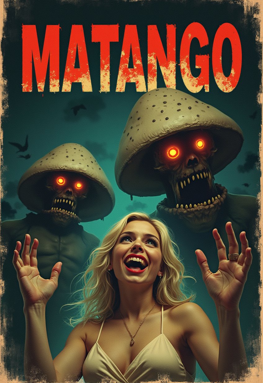 Old,  Vintage: 1.2),  (horror movie poster: 1.3) by Draqulore on Tensor.Art