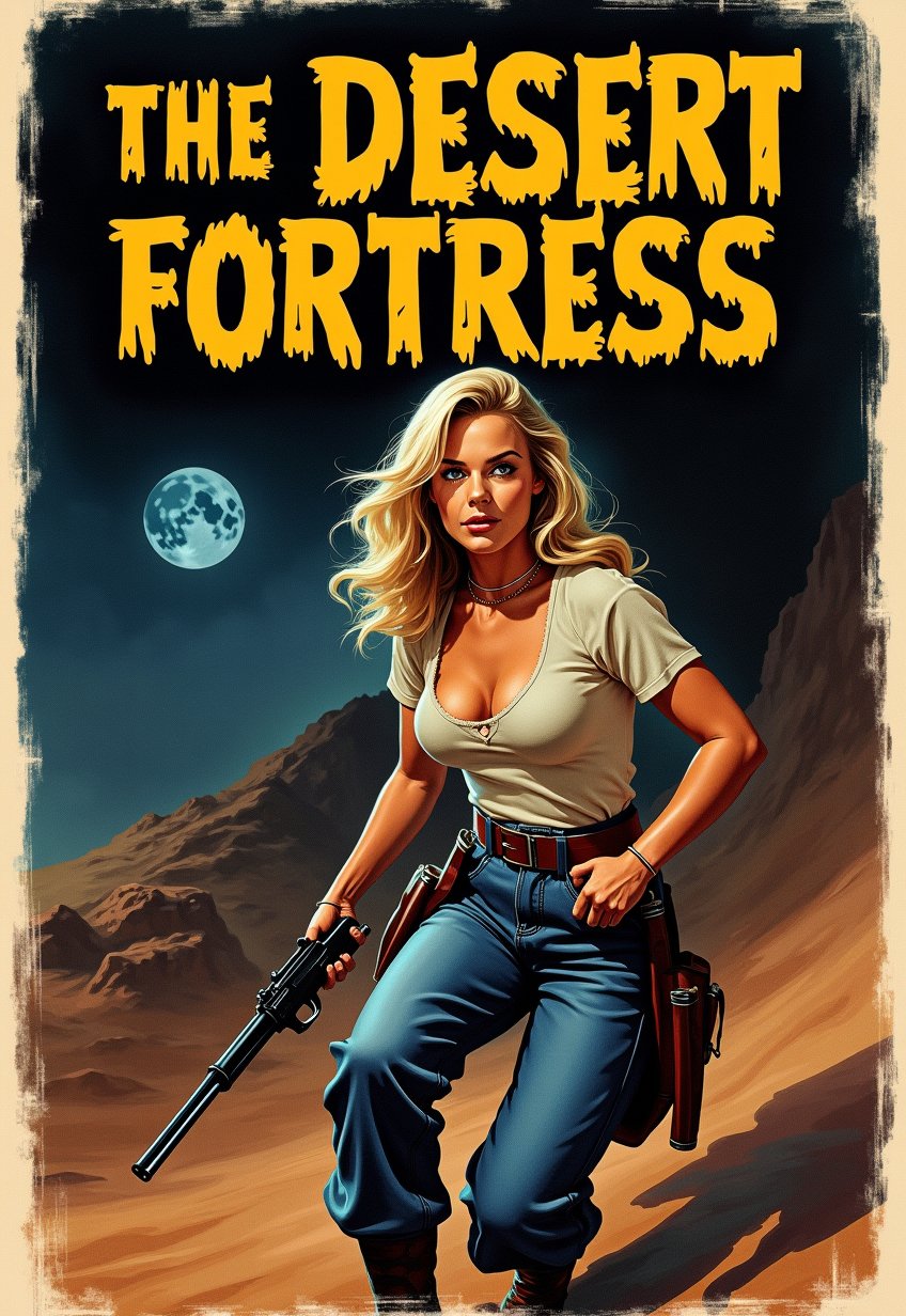 Old,  Vintage: 1.2),  (Action Movie Poster: 1.3) by Draqulore on Tensor.Art