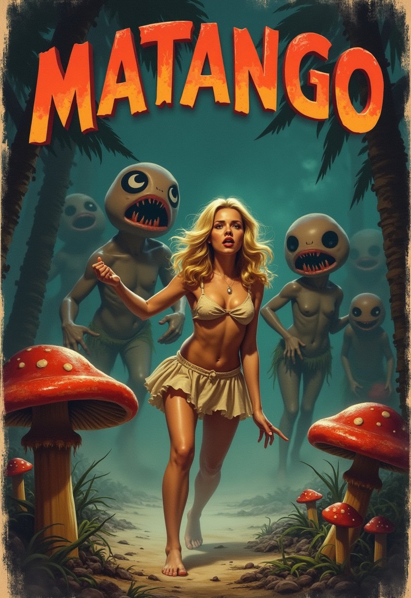 Old,  Vintage: 1.2),  (horror movie poster: 1.3) by Draqulore on Tensor.Art