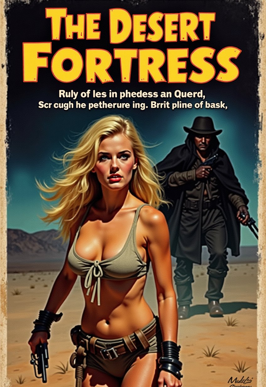 Old,  Vintage: 1.2),  (Action Movie Poster: 1.3) by Draqulore on Tensor.Art