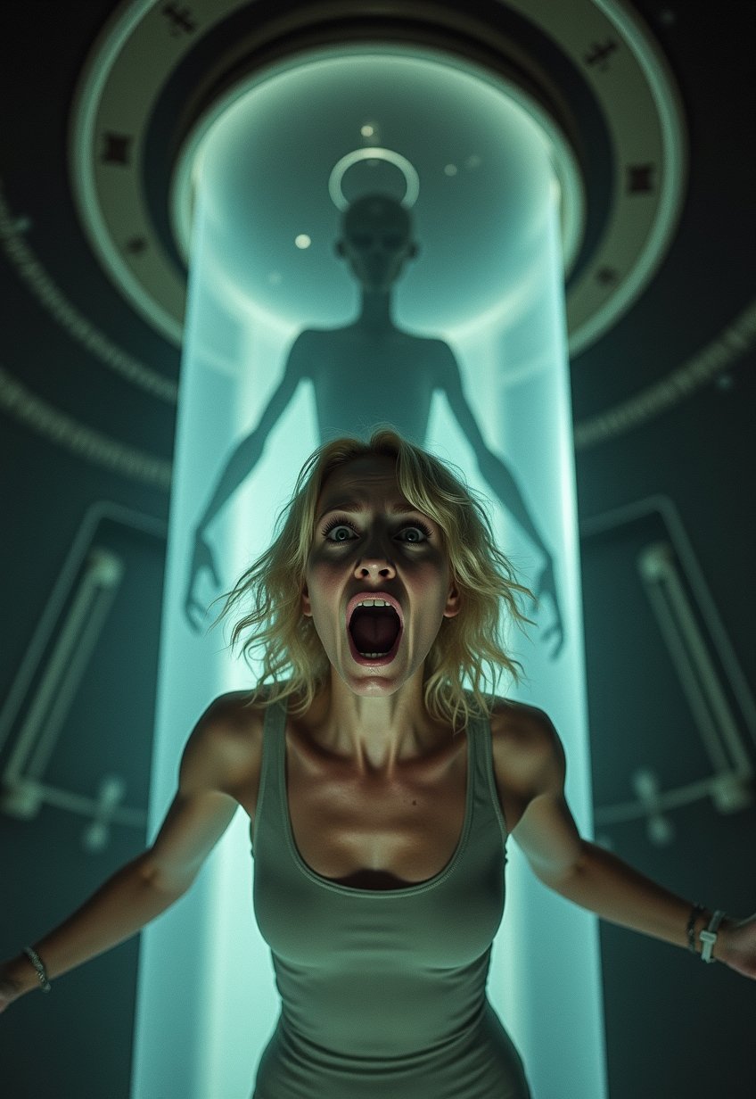 (Sci-fi horror film poster: 1.3),  (((Big title,  Strange Day by Draqulore on Tensor.Art