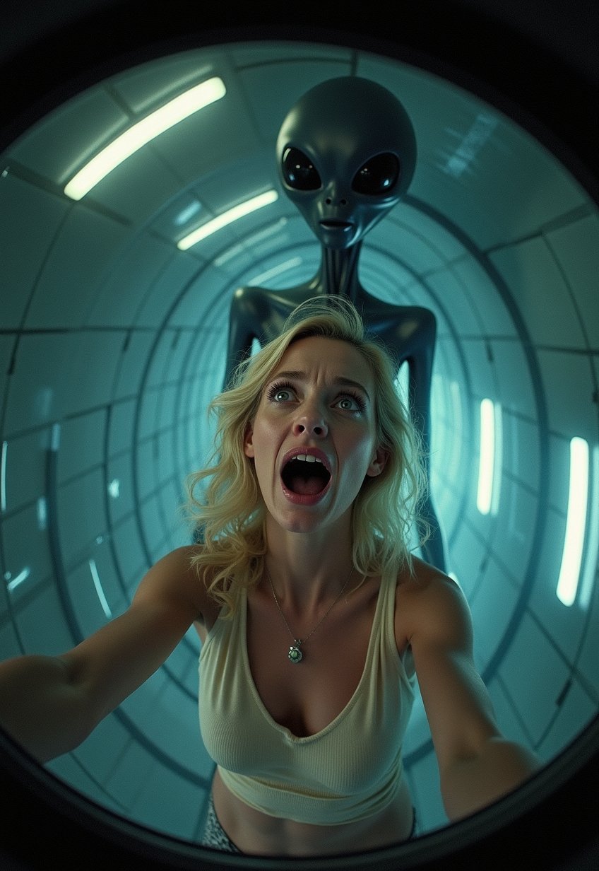 (Sci-fi horror film poster: 1.3),  (((Big title,  Strange Day by Draqulore on Tensor.Art