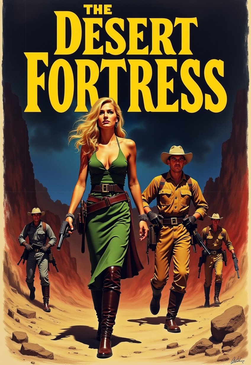 Old,  Vintage: 1.2),  (Action Movie Poster: 1.3) by Draqulore on Tensor.Art