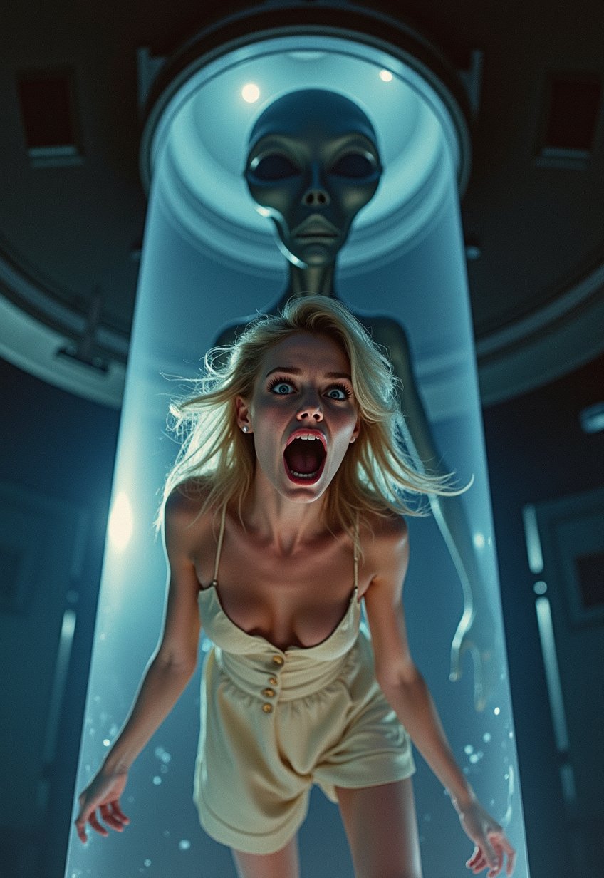 (Sci-fi horror film poster: 1.3),  (((Big title,  Strange Day by Draqulore on Tensor.Art