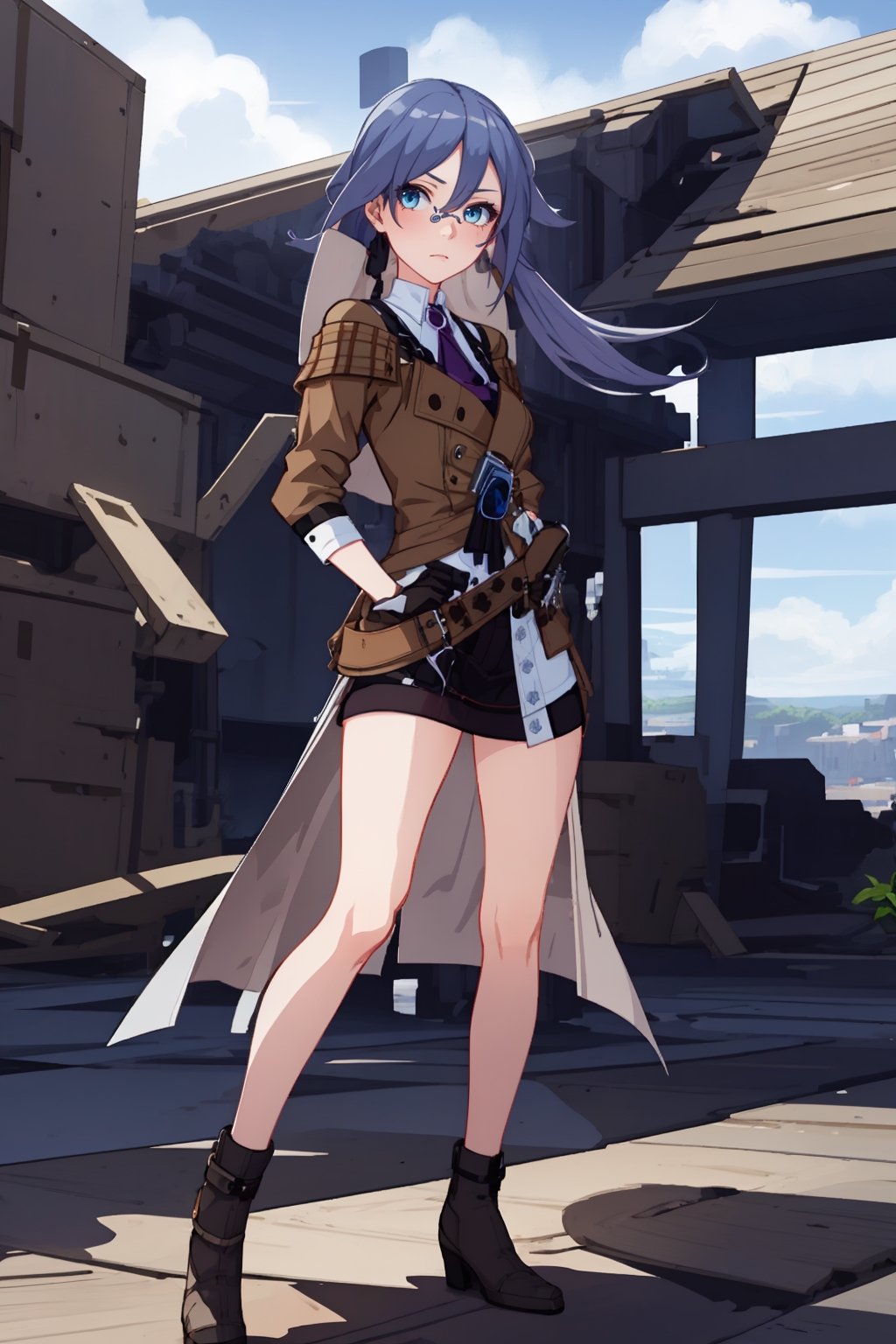 fu_hua,  1girl,  blue_eyes by 我爱符华 on Tensor.Art