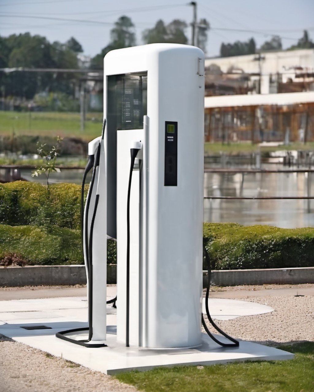 moderm electric recharge station
