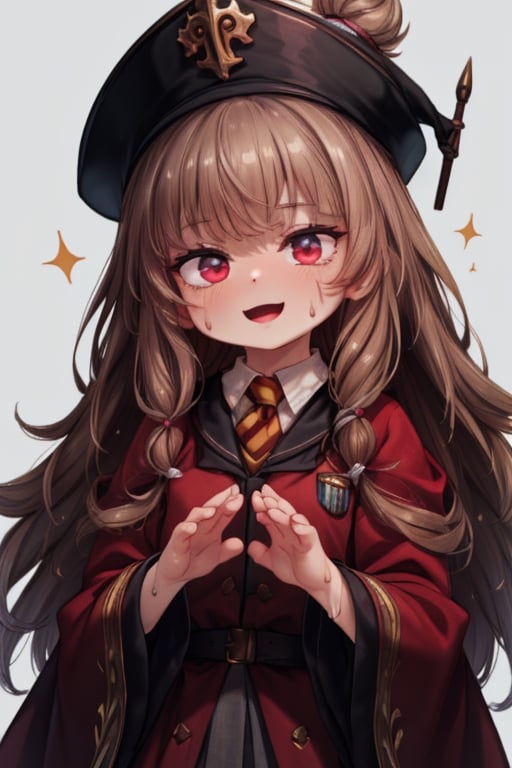 8k resolution, high resolution, masterpiece, intricate details, highly detailed, HD quality, solo, loli, black desert on the background, night, rain, red stars in the sky, scarlet moon, Hermione Granger. Red eyes.brown hair.(Hermione Granger's clothes). the wizard's red robe.a crazy smile.funny expression.a satisfied expression.expression of ecstasy, focus on the whole body, the whole body in the frame, small breasts, vds, looking at viewer, wet, rich colors, vibrant colors, detailed eyes, super detailed, extremely beautiful graphics, super detailed skin, best quality, highest quality, high detail, masterpiece, detailed skin, perfect anatomy, perfect body, perfect hands, perfect fingers, complex details, reflective hair, textured hair, best quality, super detailed, complex details, high resolution,  

,Mrploxykun,Shadbase ,USA,Kanna Kamui ,Hat Kid,Hermione Granger