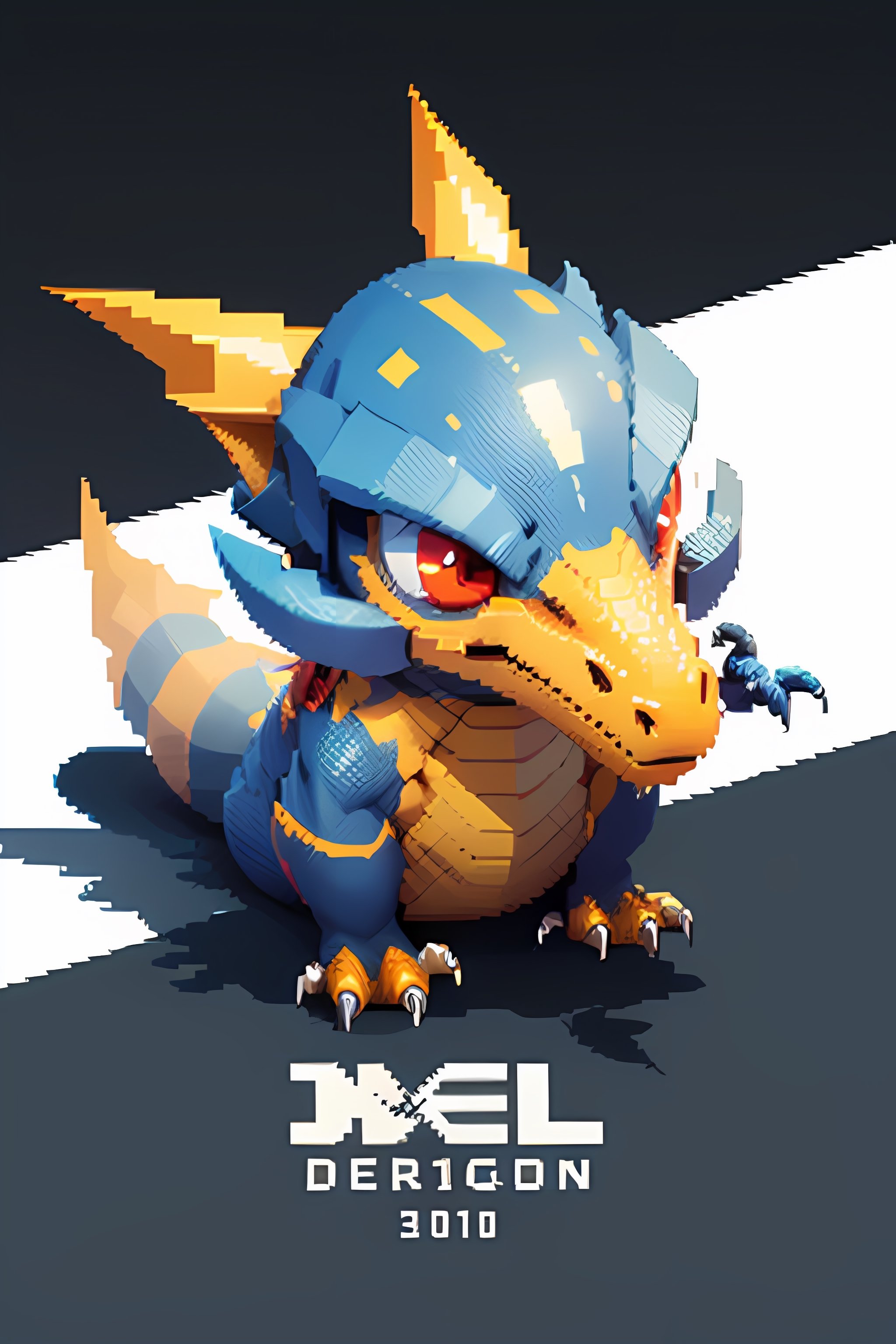 a closeup of a pixel-style image of a dragon, dragon pixel art, 1 0 1 0 x 1 0 1 0 pixel art, Pixel Art Sprite, 1010 logo, sprite de videogame, pixel art de alta qualidade, pixel art retro digimon bitmap, para digimon vermelho e azul, pixels hein, Pixel art de 32 bits, Retro Art, pixel art 8 - bit, estilo pixel art, 1010 logo, 