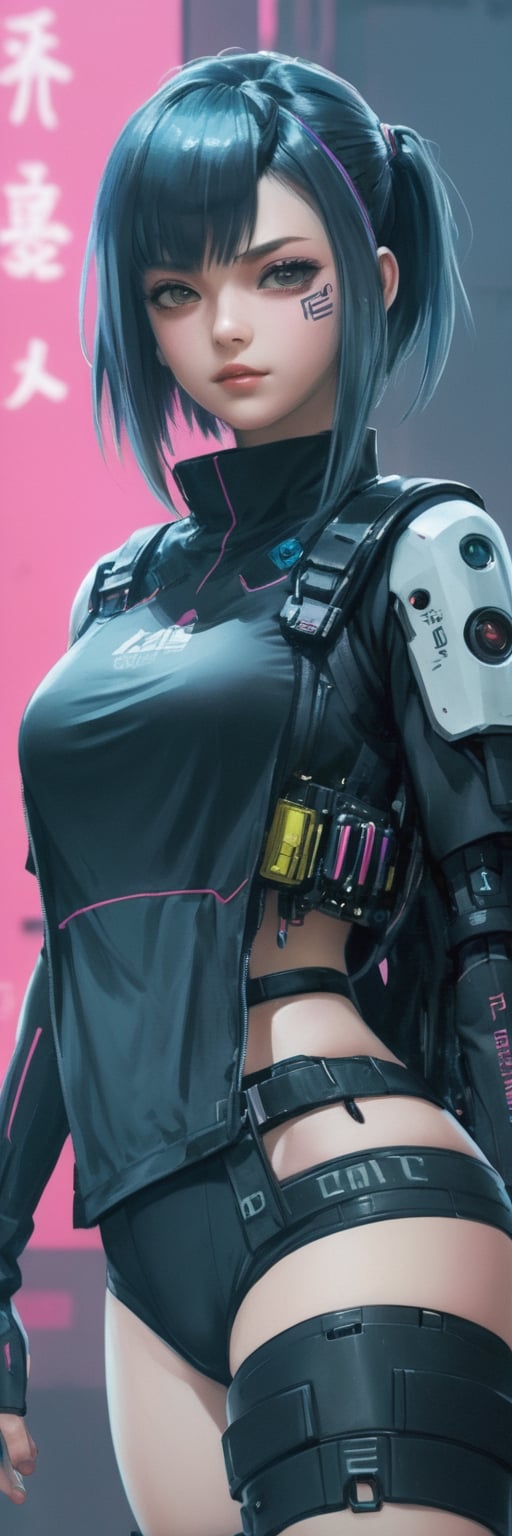anime,  cyberpunk girl by Amigos on Tensor.Art