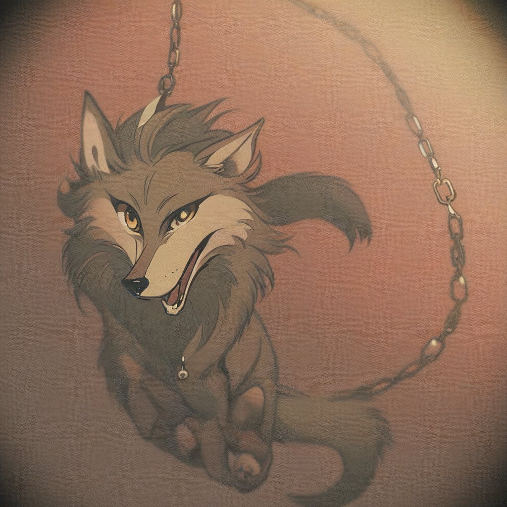 girl,shenshou,Spirit Fox Pendant