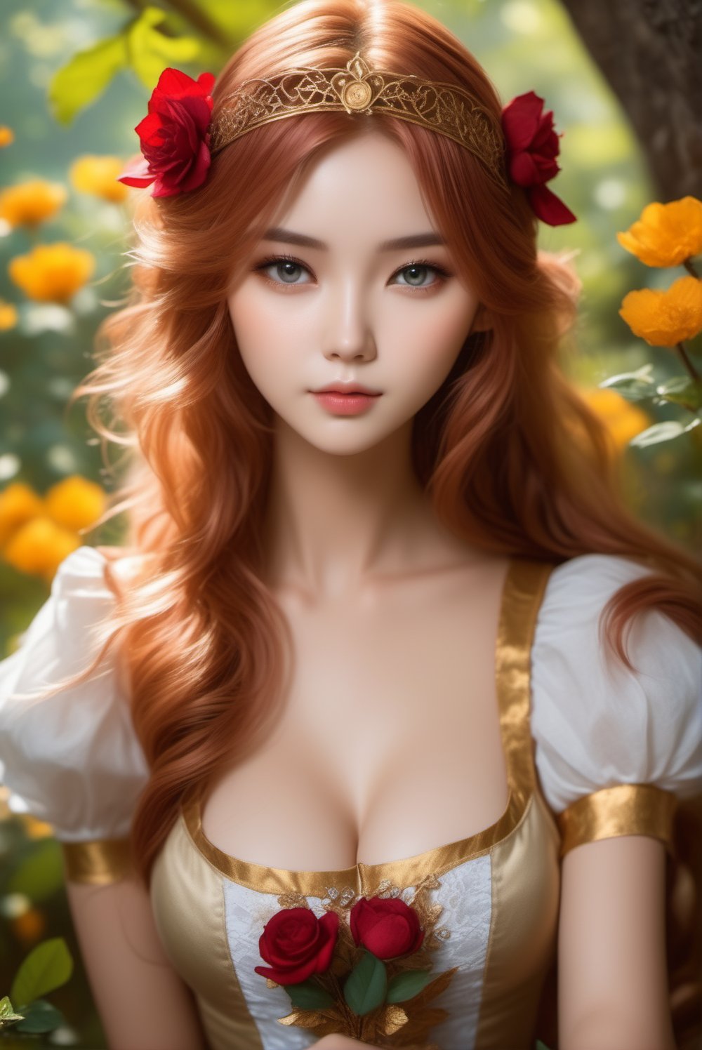 Role-playing game (RPG) style fantasy ,  asian sexy lady,  art of Alice in Wonderland by StableDiffusionVN on Tensor.Art