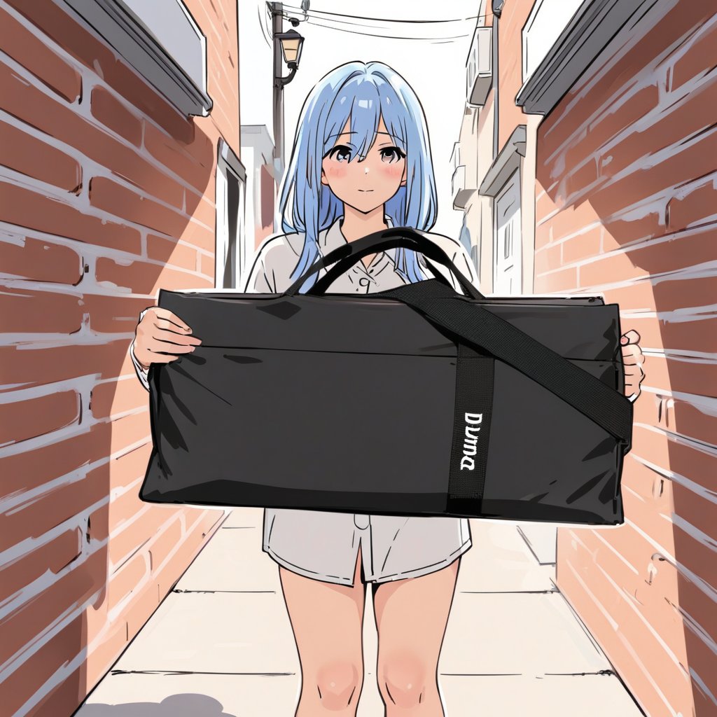 holding_duma_bag,  masterpiece,  best quality by Philosophy.AI on Tensor.Art