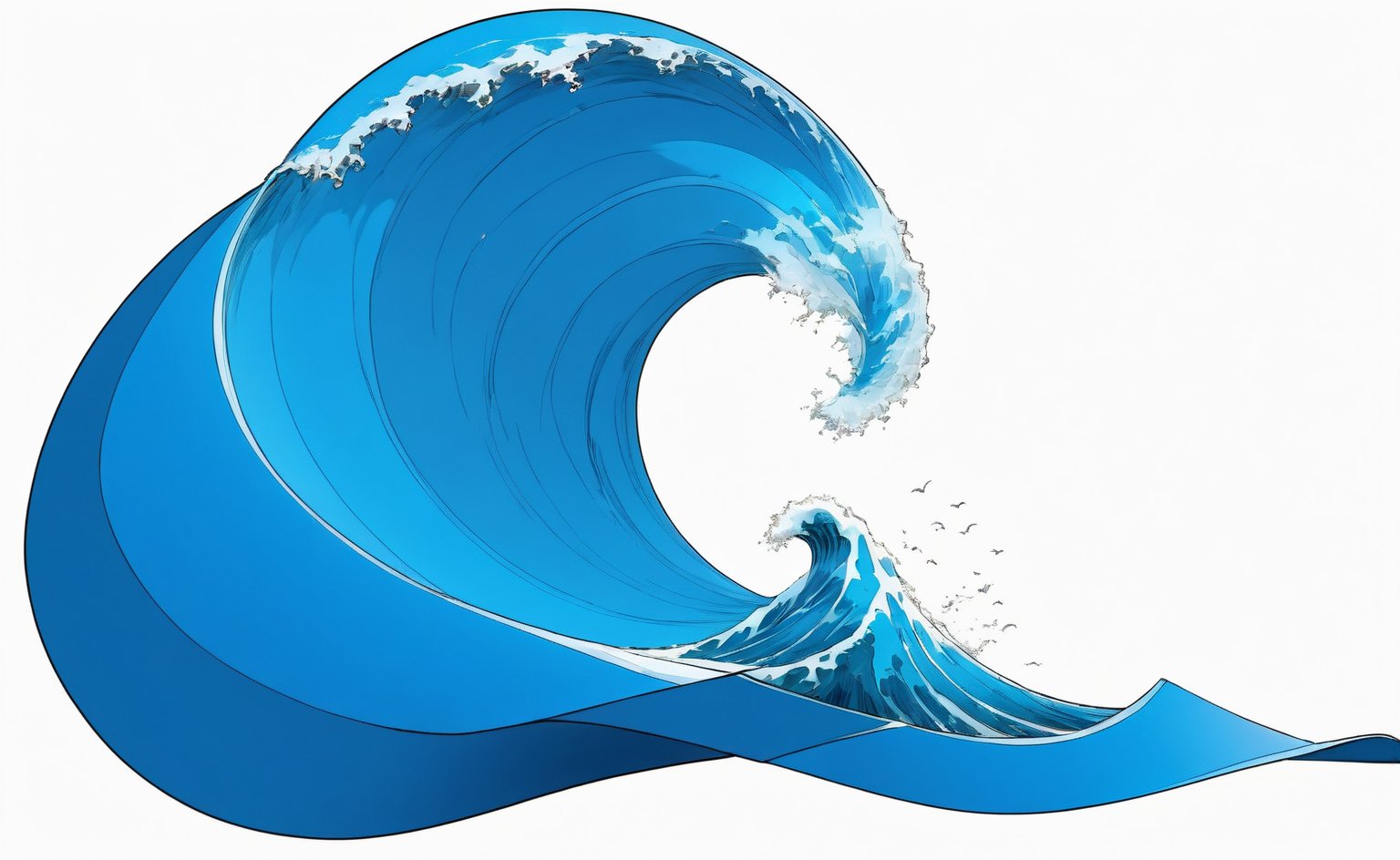 photorealistic photo of waves,  highly detailed waves,  score_9 by レオナルドくま on Tensor.Art
