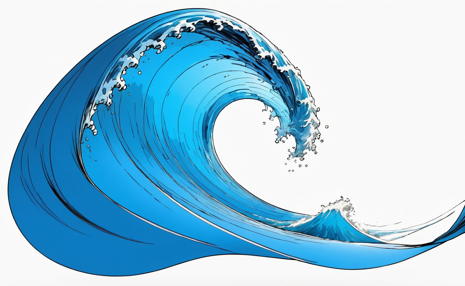photorealistic photo of waves,  highly detailed waves,  score_9 by レオナルドくま on Tensor.Art