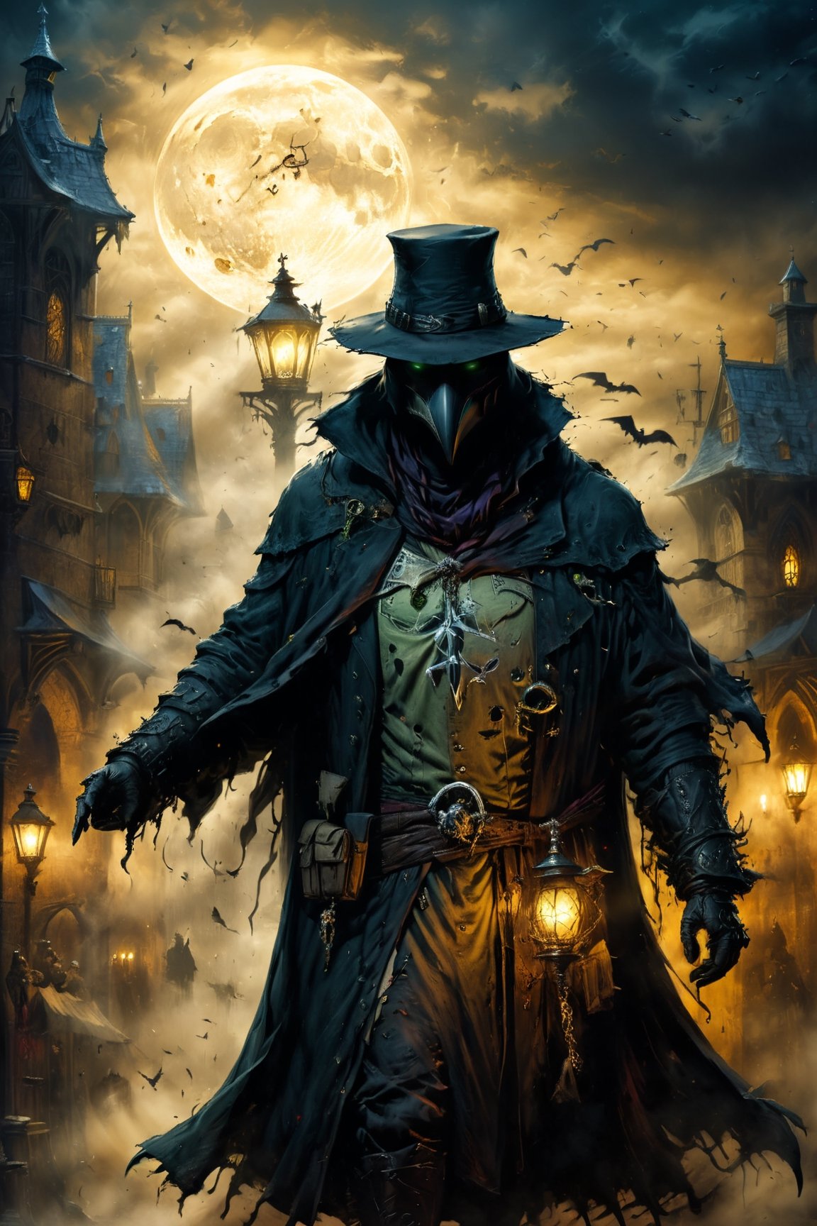 (((Top Quality: 1.4))),  (Art by Todd McFarlane and Greg Capullo),  Spawn comic style by レオナルドくま on Tensor.Art