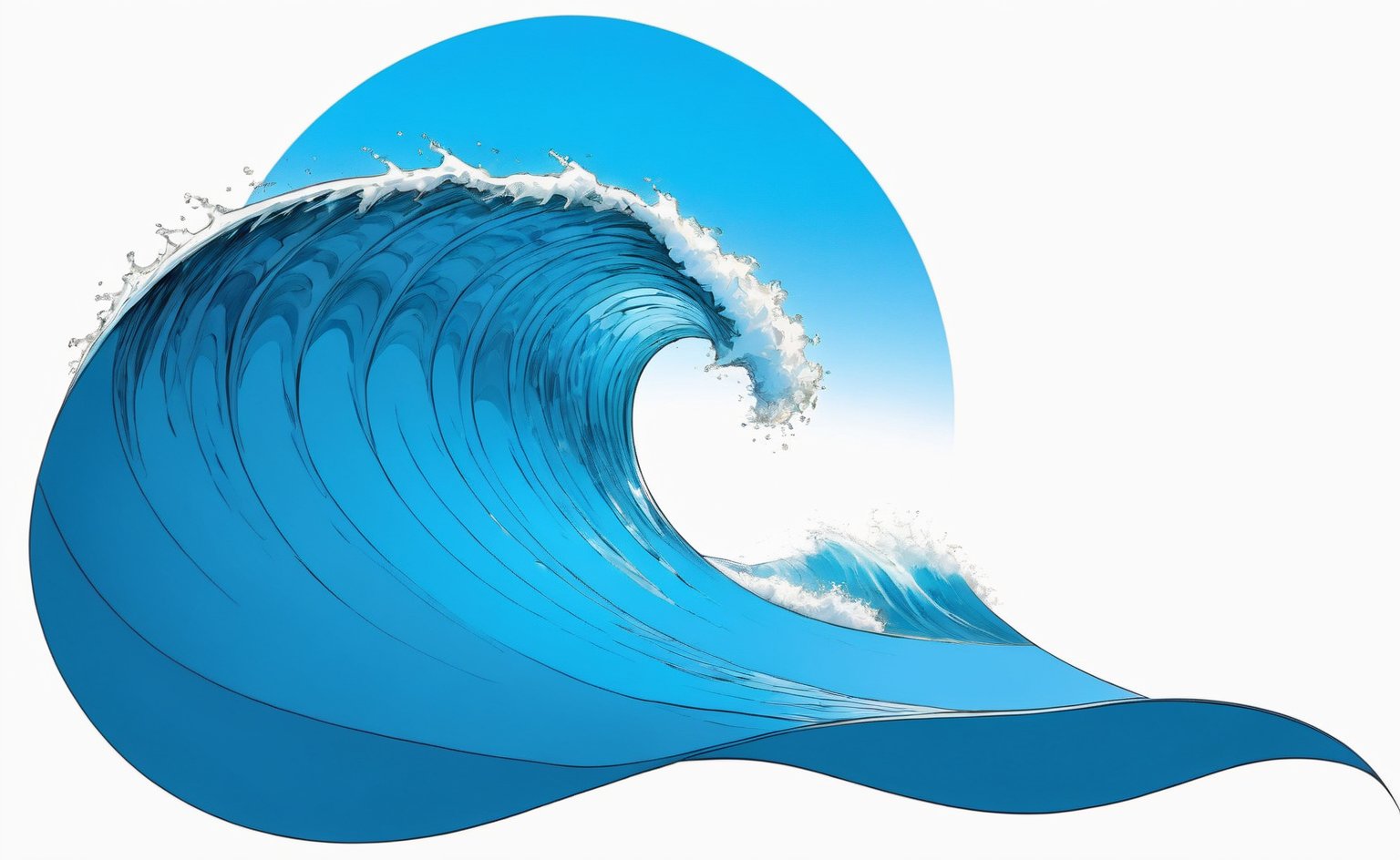 photorealistic photo of waves,  highly detailed waves,  score_9 by レオナルドくま on Tensor.Art