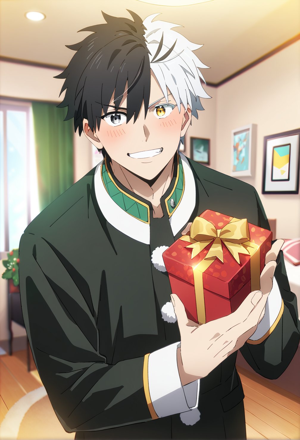 1boy,  male focus,  HarukaSakura by アオイ on Tensor.Art