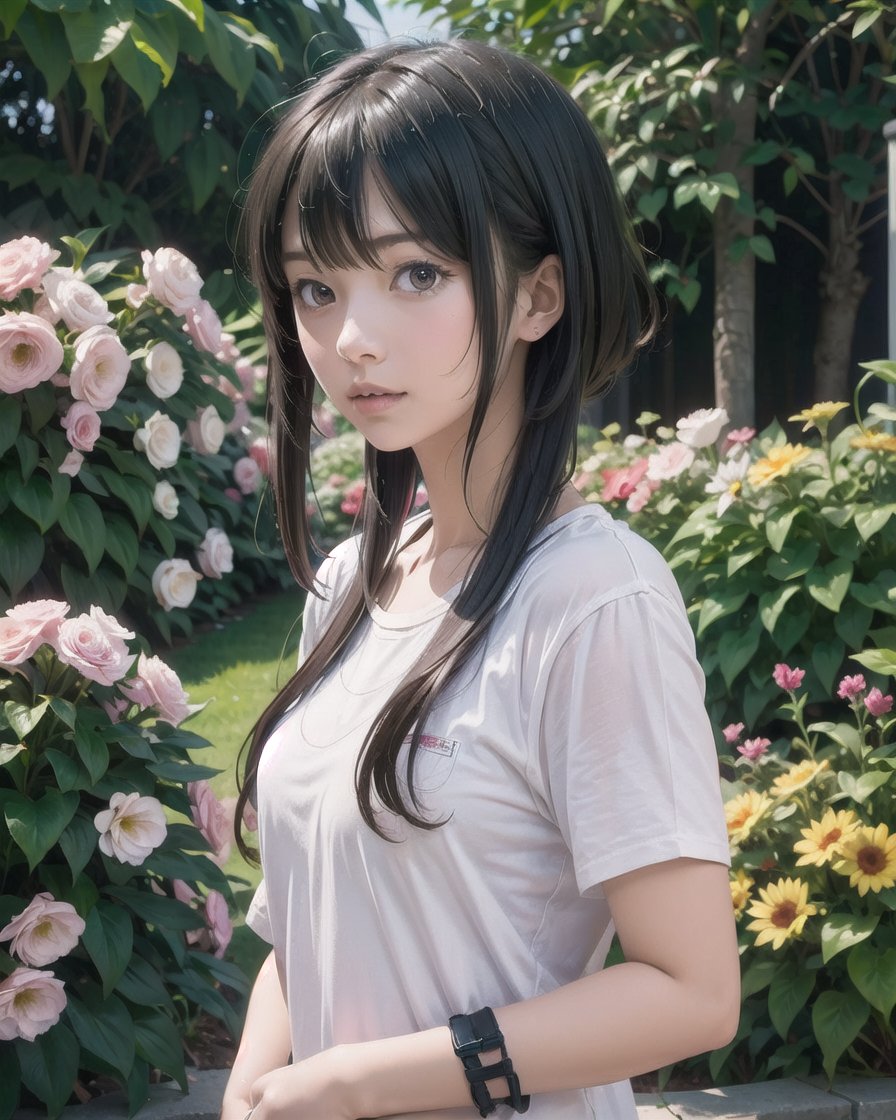 masterpiece,  1girl,  casual by yikh on Tensor.Art