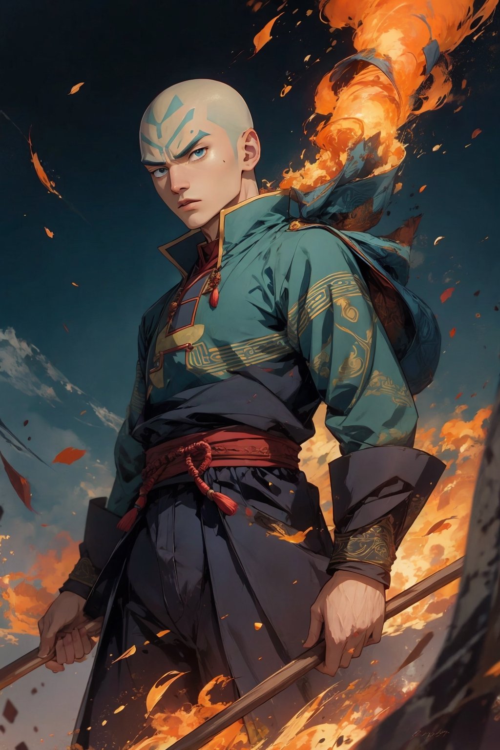 avatar:the last airbender,  anime by Vish* on Tensor.Art