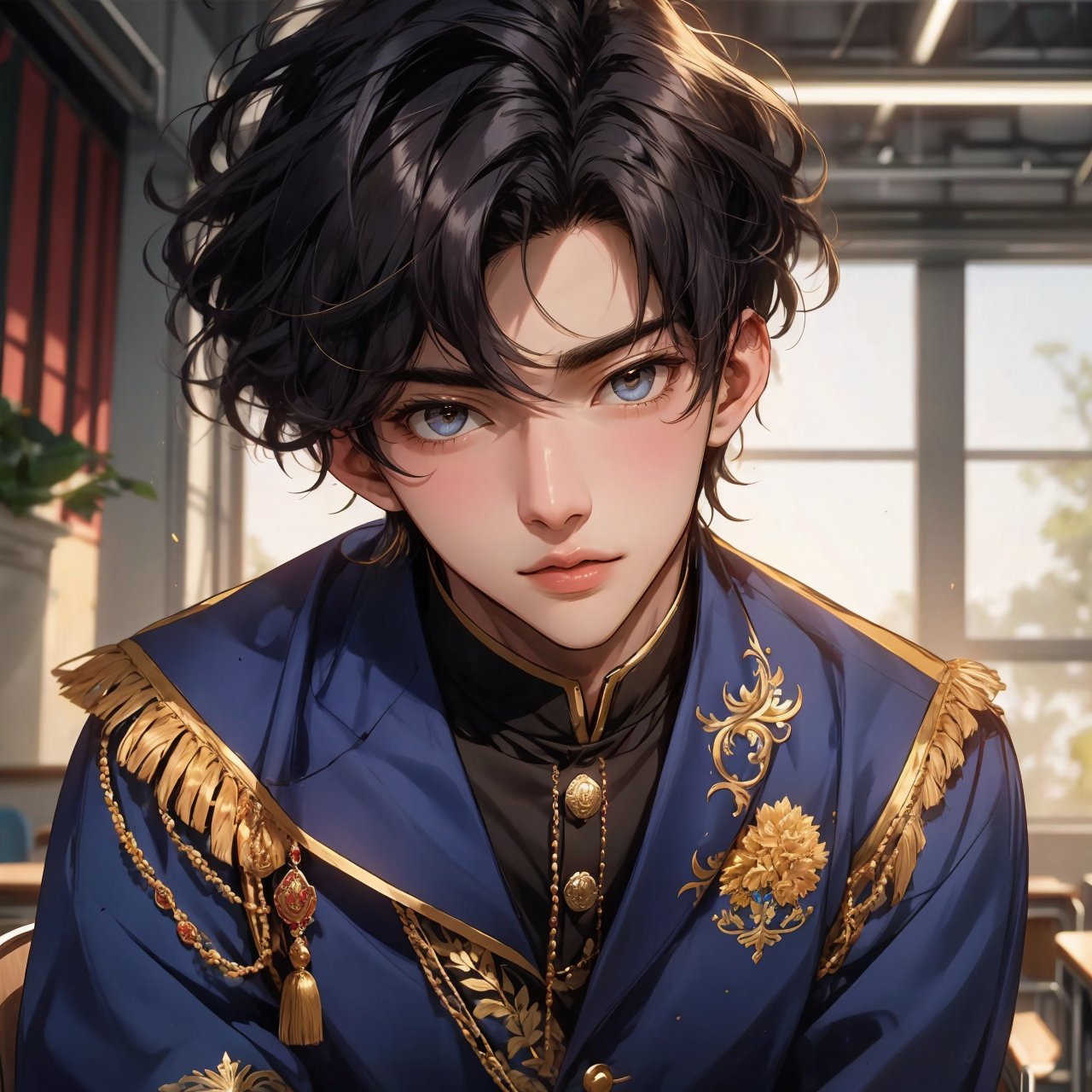 boy ,  school romance,  traingle love by Vish* on Tensor.Art