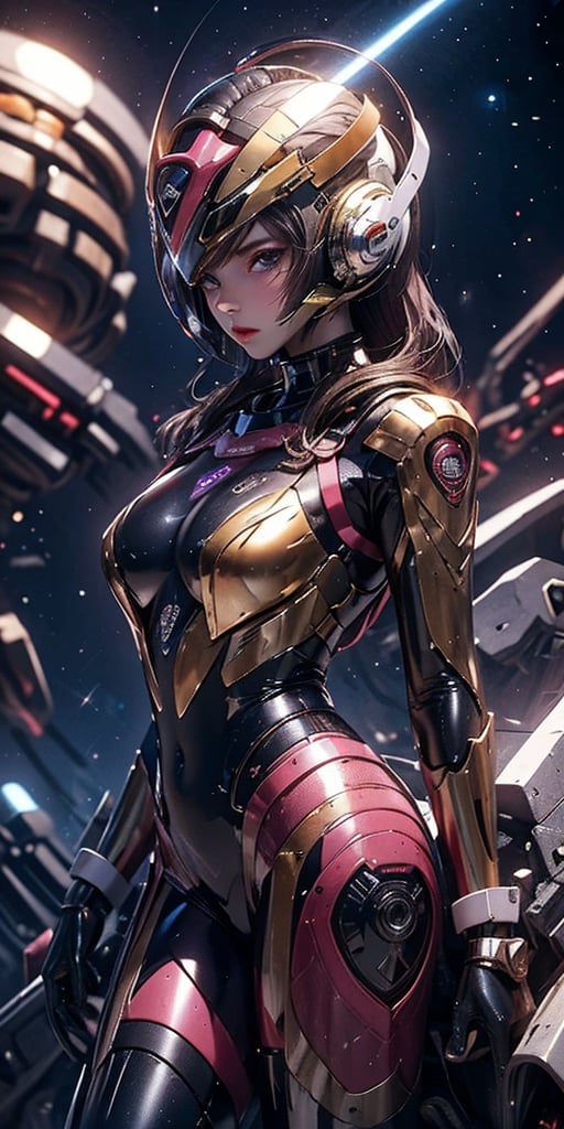 a girl,  thunder yellow jacket,  tight suit by Kasyade on Tensor.Art