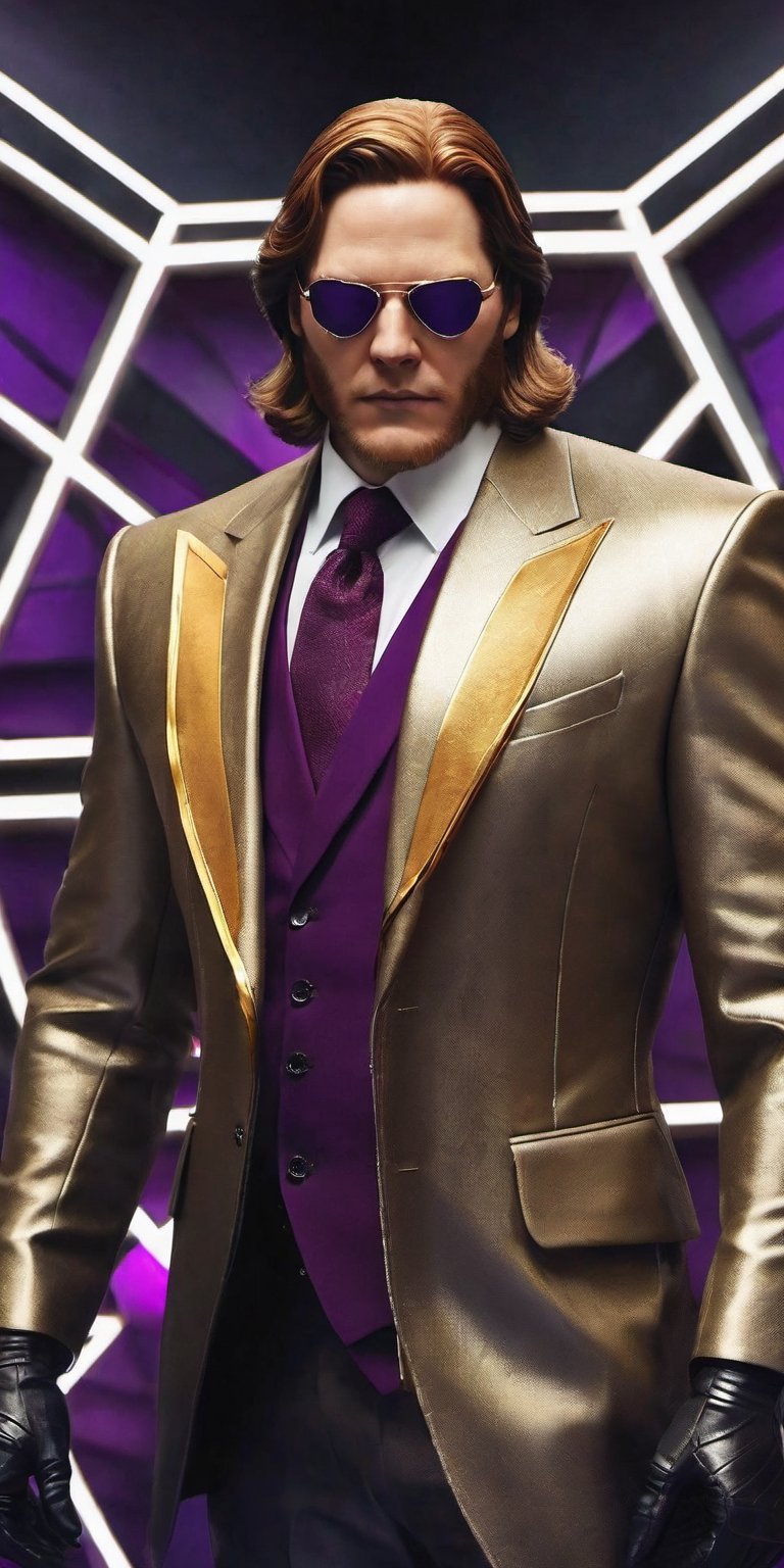 "Craft an intricate 4K portrait of Helmut Zemo,  portraying his calculating and enigmatic persona. Showcase his sharp feat...